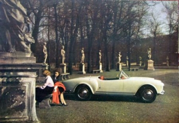 Lancia Aurelia GT 2500 Spider Modelprogram 1958 Carbrochure (2609)